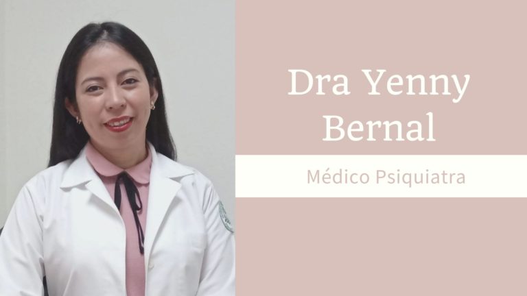 Dra Yenny Bernal Medico Psiquiatra