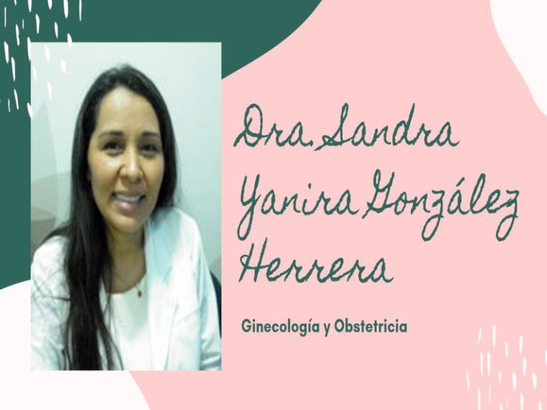 Dra. Sandra Yanira Gonzalez Herrera